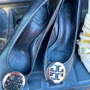 Tory Burch wedge sandals. Size 7.